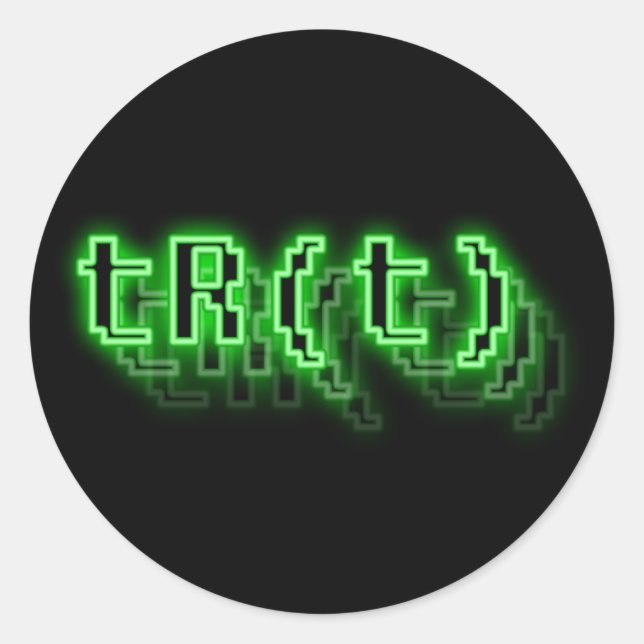 pegatinas de teamRecursiveTeam() (Anverso)