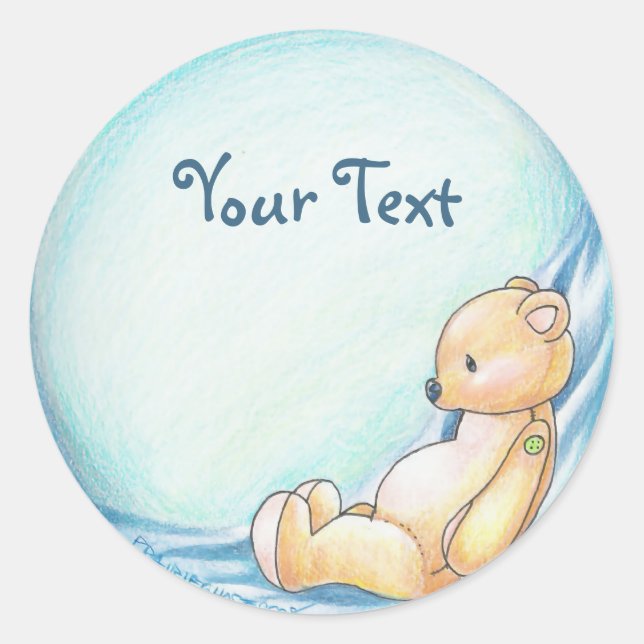 Pegatinas de Teddy Bear (Anverso)