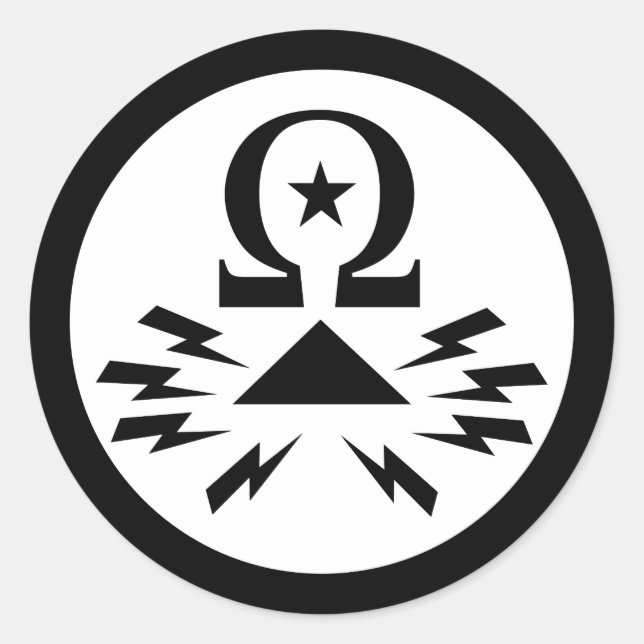 Pegatinas de telecomunicaciones (grandes) (Anverso)