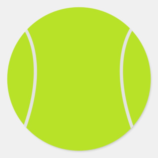 Pegatinas de tenis y bolas (Anverso)