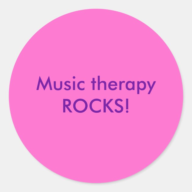 Pegatinas de terapia musical (Anverso)