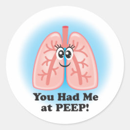 Pegatinas de Terapia Respiratoria "Me tuviste en e