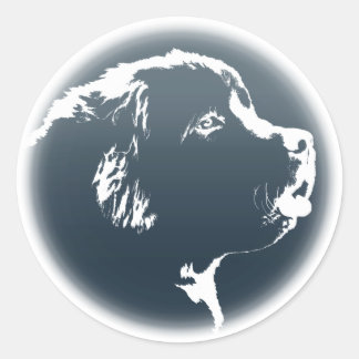 Pegatinas de Terranova Pegatinas de perros de Terr