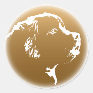 Pegatinas de Terranova Pegatinas de perros de Terr