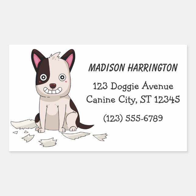 Pegatinas de texto y color de personalizado de per (Anverso)