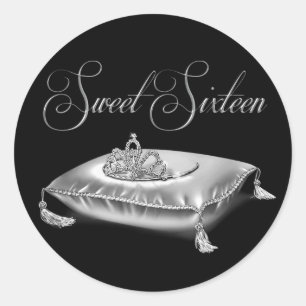 Pegatinas de Tiara Princess Sweet Sixteen