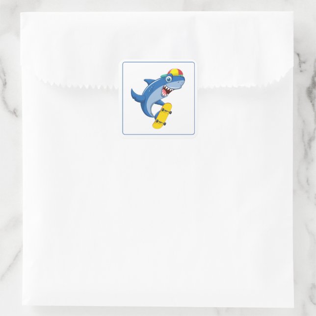 Pegatinas de tiburones (Bolso)
