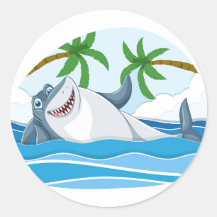 Pegatinas de tiburones