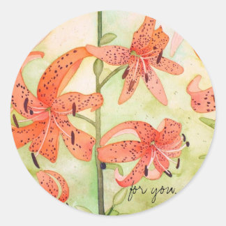Pegatinas de Tiger Lillies, por ti