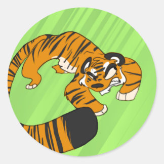 Pegatinas de tigres