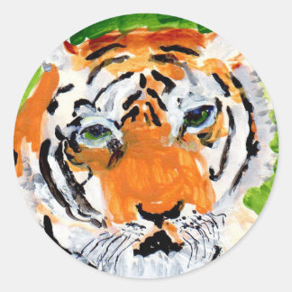 Pegatinas de tigres con alma