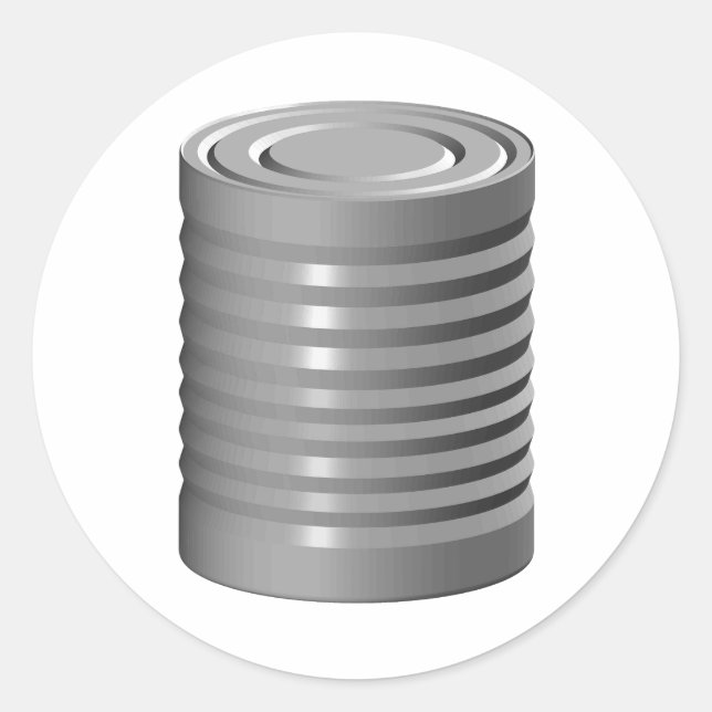 Pegatinas de Tin Can (Anverso)