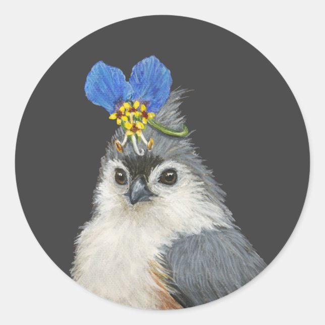 Pegatinas de Titmouse (Anverso)