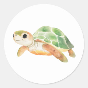 Pegatinas de Tortuga Adorables