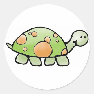 Pegatinas de tortuga - Hoja de 20