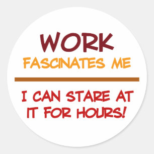 Pegatinas de trabajo