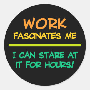 Pegatinas de trabajo