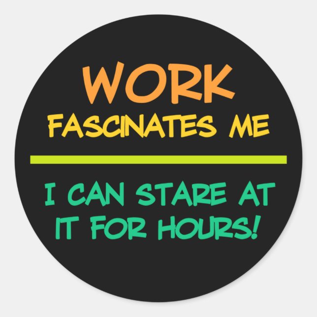 Pegatinas de trabajo (Anverso)
