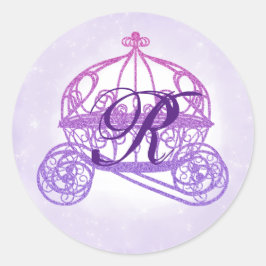 Pegatinas de transporte Purple Princess