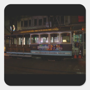 Pegatinas de tranvía de San Francisco