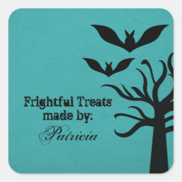 Pegatinas de tratamientos de Halloween de Eerie Ba