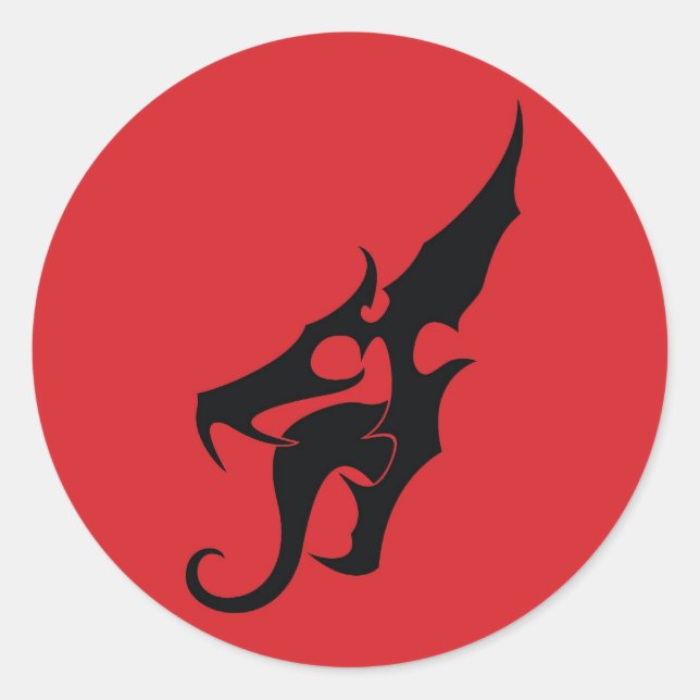 PEGATINAS de TRD Dragonhead (Anverso)