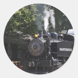 Pegatinas de tren de motor de vapor