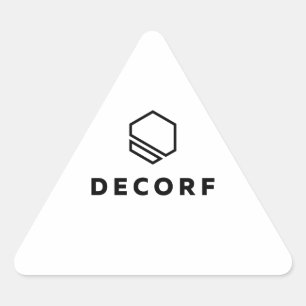 Pegatinas de triángulo