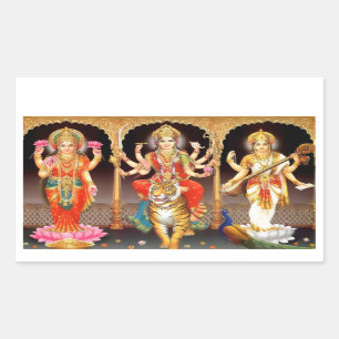 Pegatinas de Tridevi - versión 2