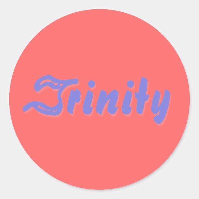 Pegatinas de Trinity (Anverso)