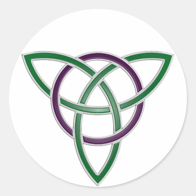 Pegatinas de Trinity Knot (Anverso)