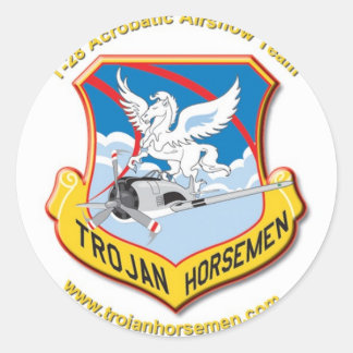 Pegatinas de Trojan Horsemen