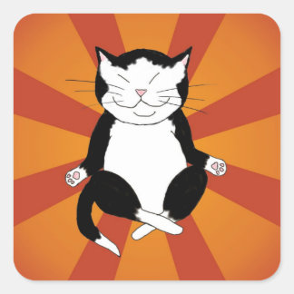 Pegatinas de Tuxedo Kitty Mediadores