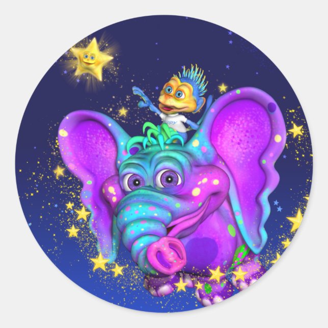 Pegatinas de Twinkle Little Star (Anverso)