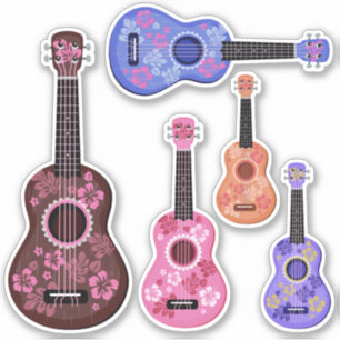 Pegatinas de Ukulele