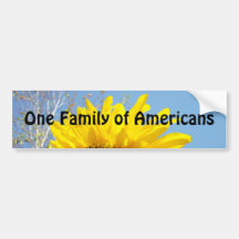 Pegatinas de Una Familia de Americanos