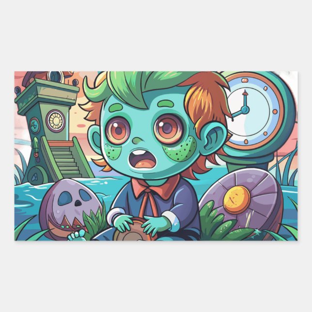 Pegatinas de uñas para niños (Anverso)