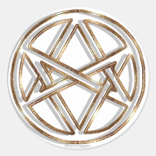 Pegatinas de Unicursal (Anverso)