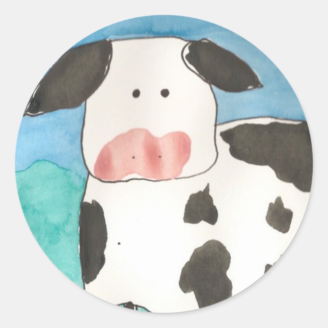Pegatinas de vaca (Anverso)