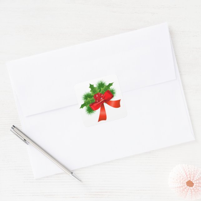 Pegatinas de vacaciones de navidades (Sobre)