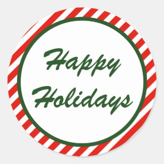 Pegatinas de vacaciones de Navidades de la fronter