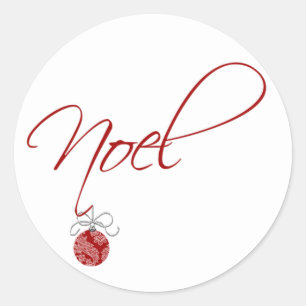 Pegatinas de vacaciones de Noel Navidades Ball Per