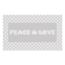 Pegatinas de vacaciones de paz y amor