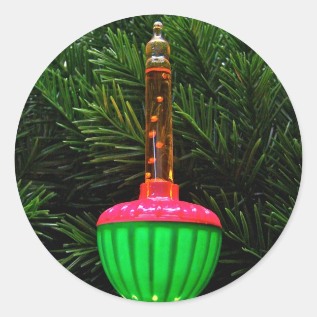 Pegatinas de vacaciones decorativos con luz de bur (Anverso)