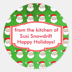 Pegatinas de vacaciones del Personalizable del pat