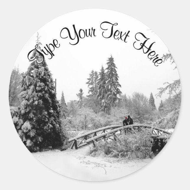 Pegatinas de vacaciones Personalizado Pegatina de  (Anverso)