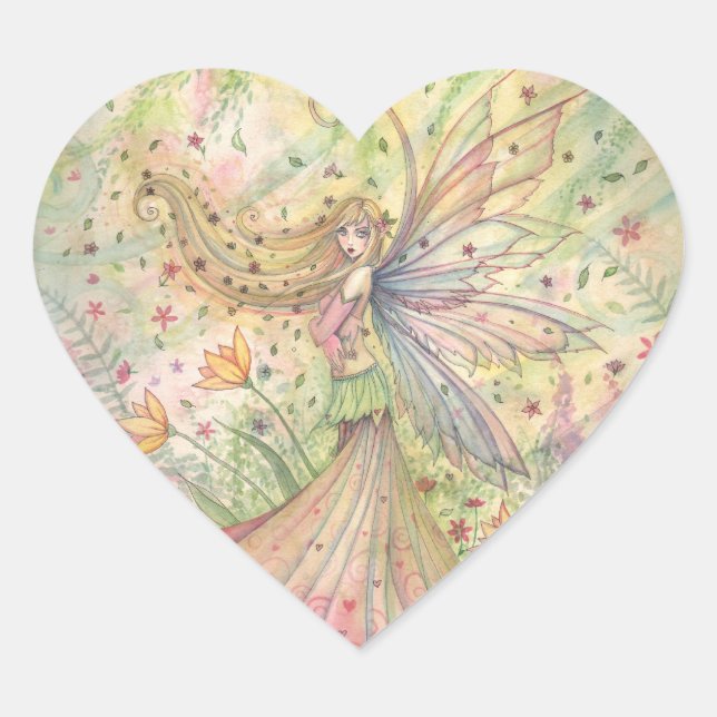 Pegatinas de Valentine Fairy (Anverso)