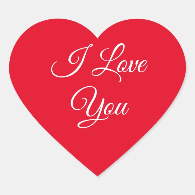 Pegatinas de Valentine Heart (Anverso)