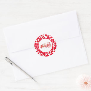 Pegatinas de Valentine Heart