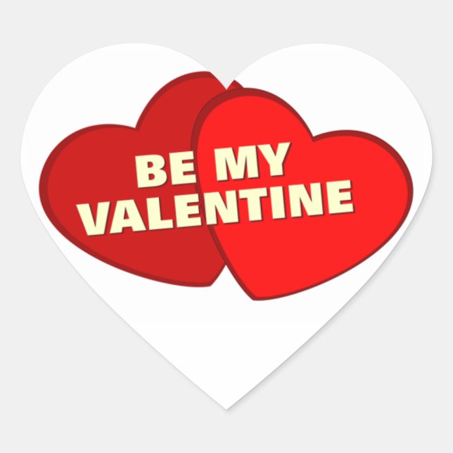Pegatinas de Valentines Square (Anverso)